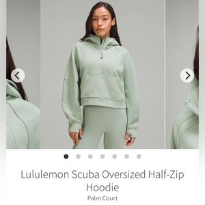 ISO NWT Lululemon Scuba Palm Court XS/S
